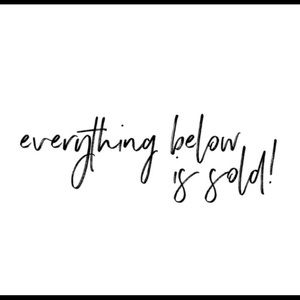 Everything below is sold!